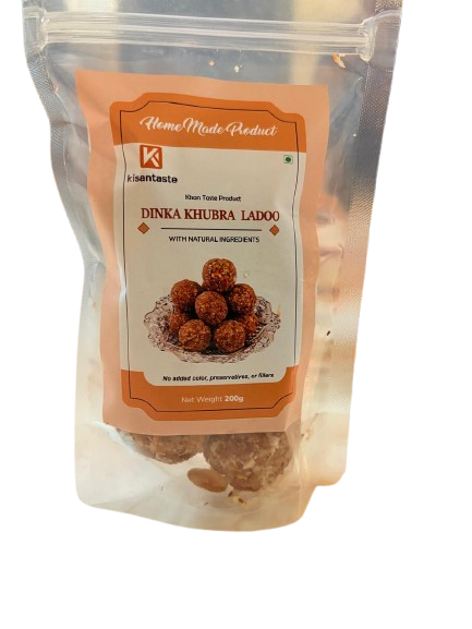 Dinka Khobra Ladoo - 200gm - Image 2
