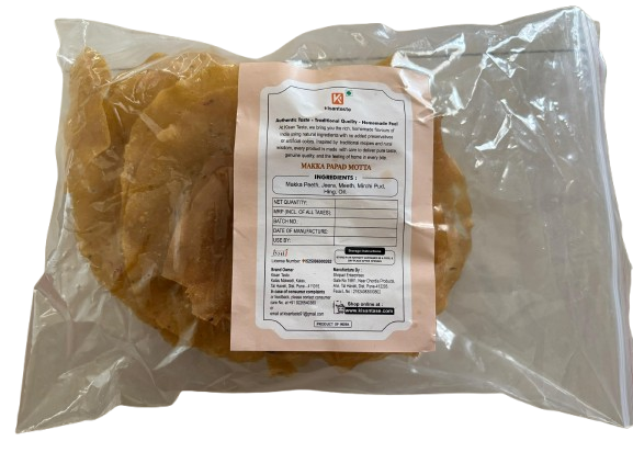 Makka Papad mota - 200gm - Image 3