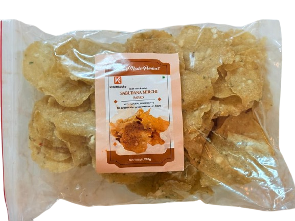 Sabudana Mirchi Papad - 200gm - Image 2