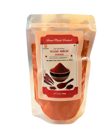 Byadgi Mirchi Powder-200gm - Image 3